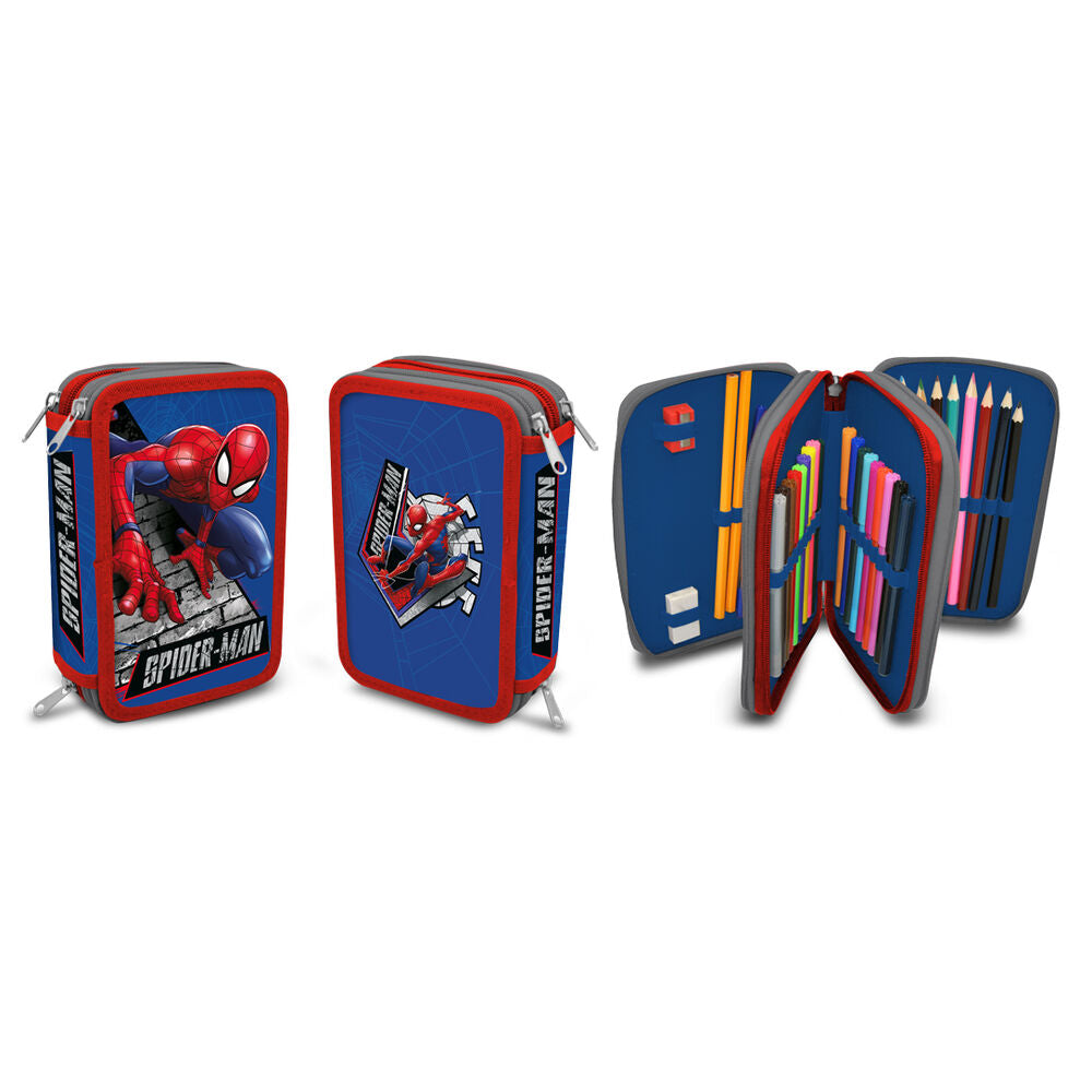 Marvel Spiderman Dubbel Pennfodral
