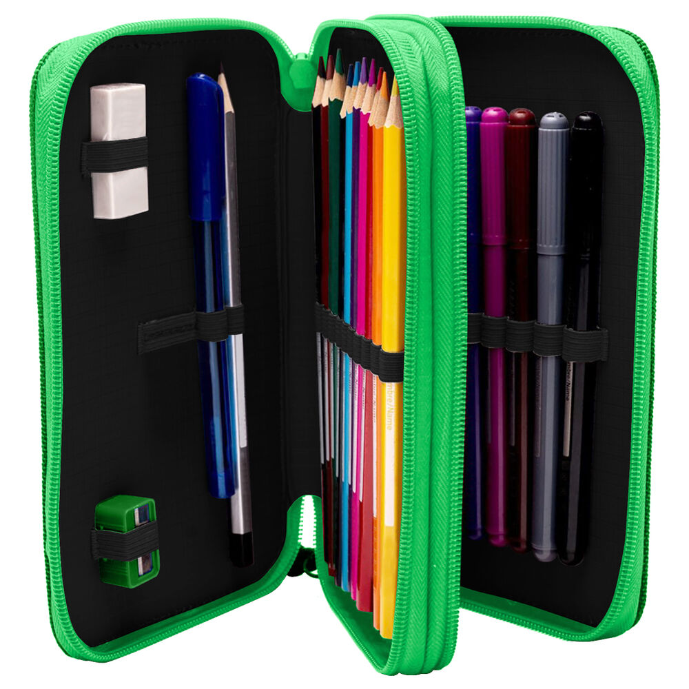 Minecraft Dubbel Pennfodral - Perfekt för Skolan