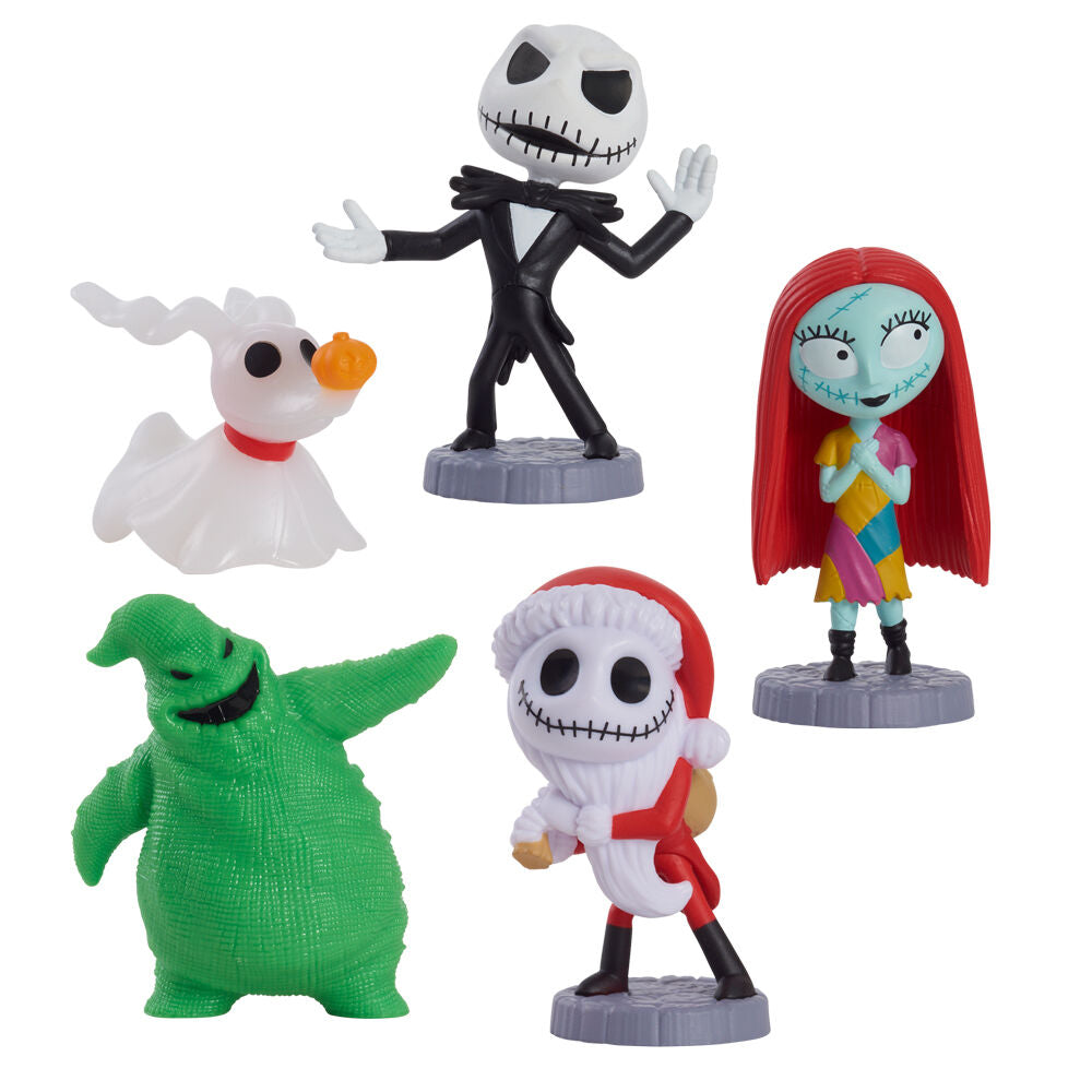 Disney Nightmare Before Christmas Paket med 5 Figurer