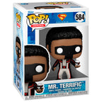 Funko POP Figur DC Comics Superman Mr. Terrific - 9cm