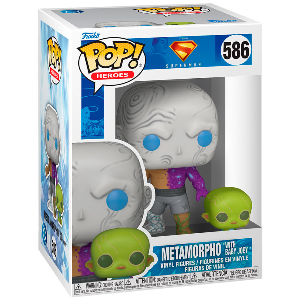 Funko POP Figur DC Comics Superman Metamorpho med Baby Joey