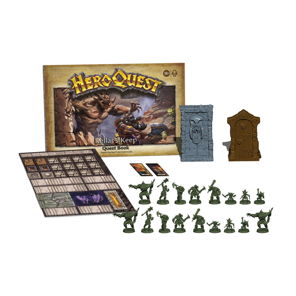 Heroquest Kellars Keep Expansion Brädspel