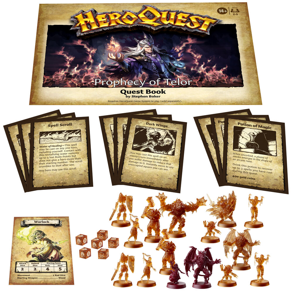 Heroquest: Prophecy of Telor - Expansion till Brädspel