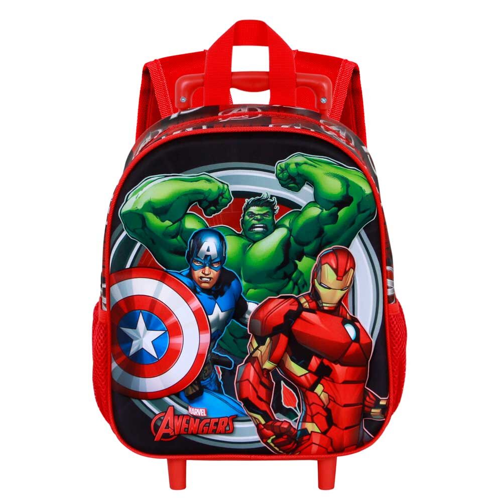 Marvel Avengers Almighty 3D Ryggsäck med Hjul 34cm