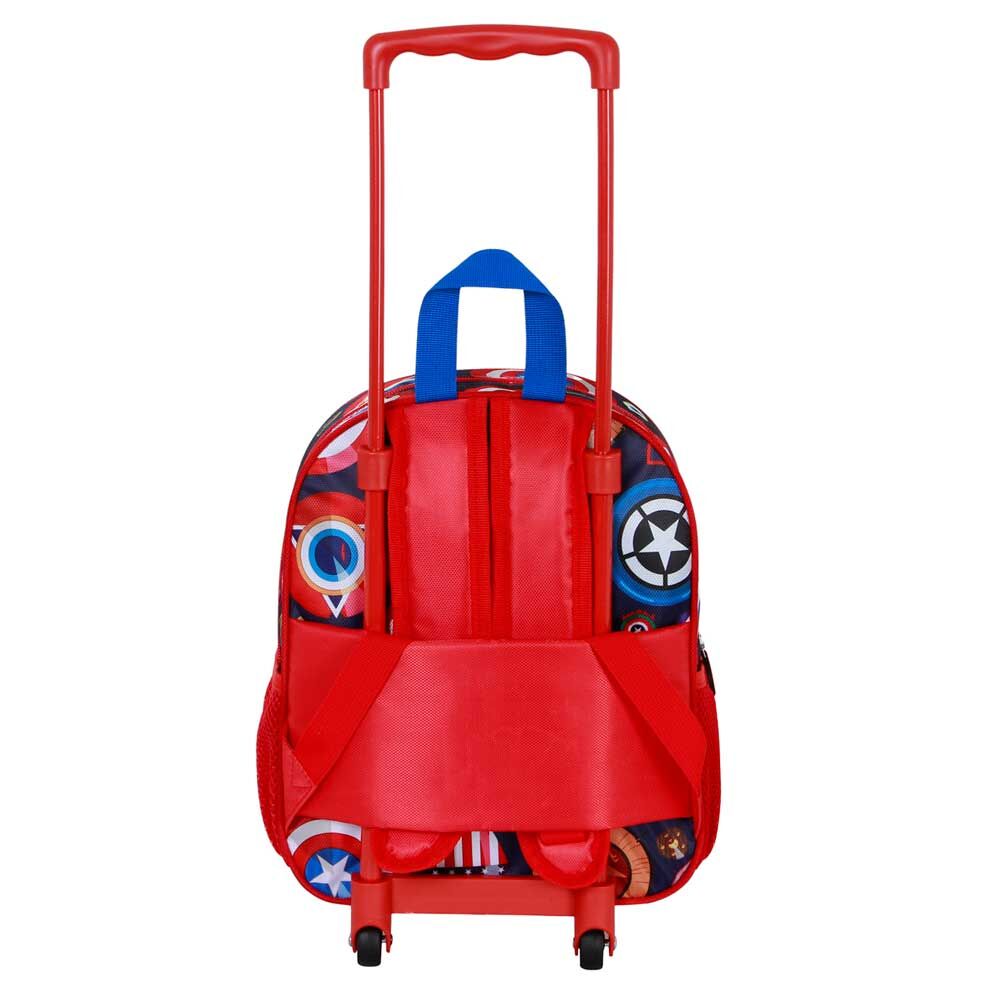 Marvel Captain America Patriot 3D Ryggsäck med Hjul 34cm