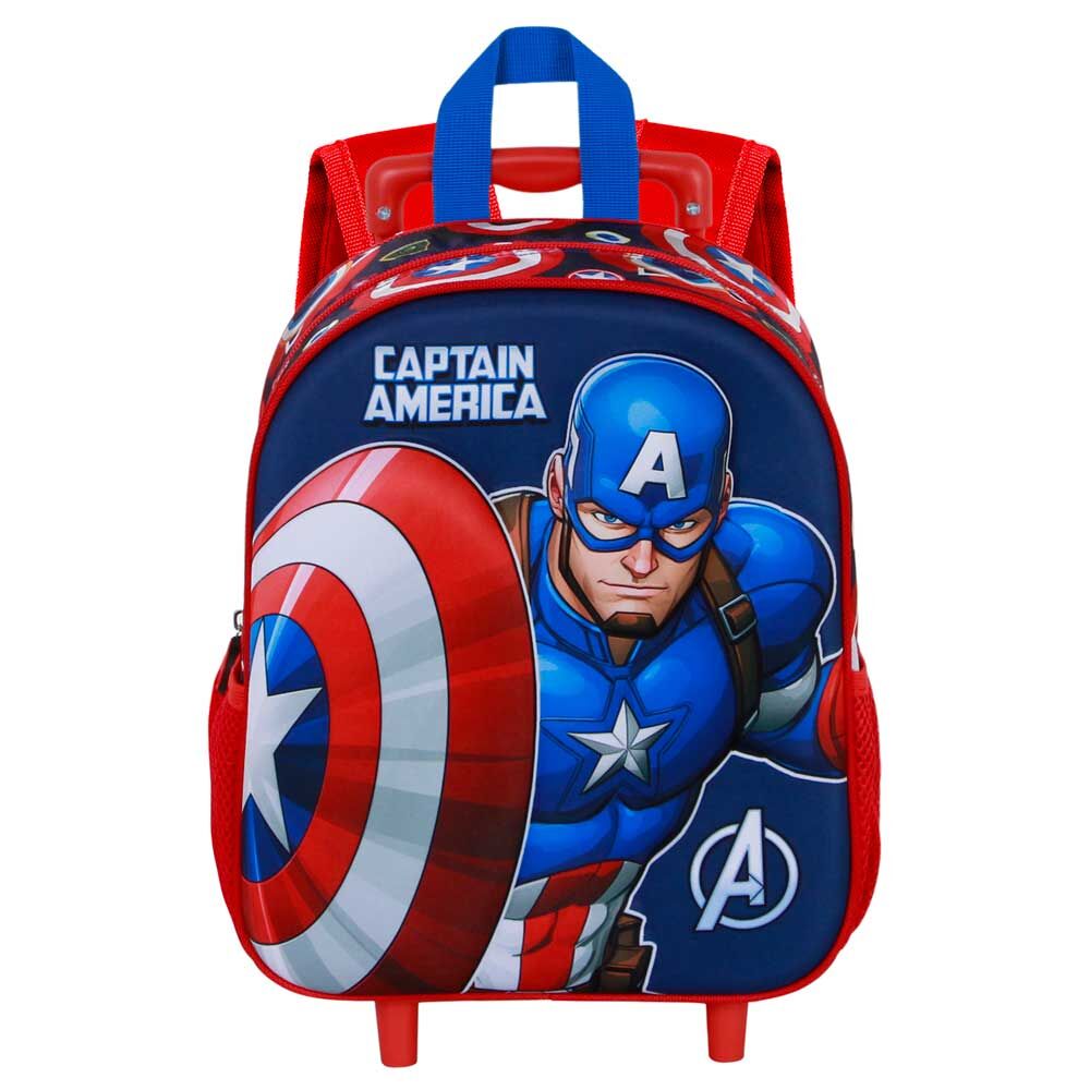 Marvel Captain America Patriot 3D Ryggsäck med Hjul 34cm
