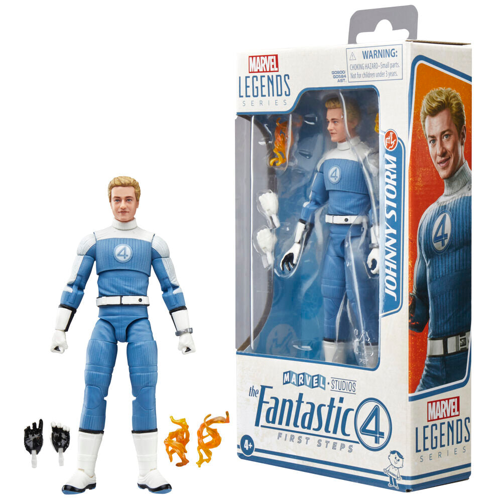 Marvel Fantastic 4 Johnny Storm Figur 15cm
