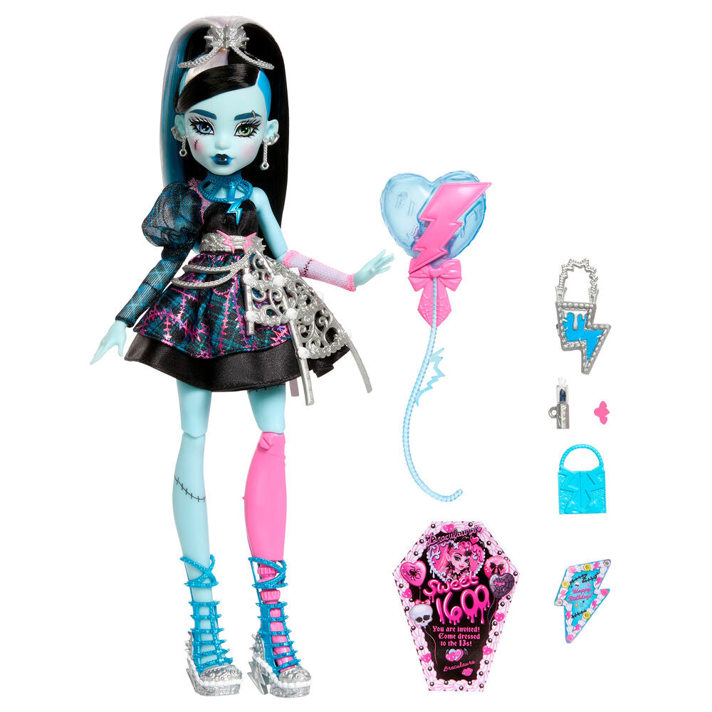 Monster High Scary Sweet Birthday 1600 Frankie Stein docka