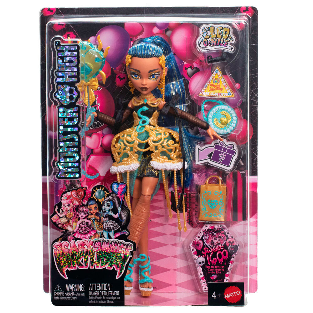 Monster High Scary Sweet Birthday 1600 Cleo De Nile docka