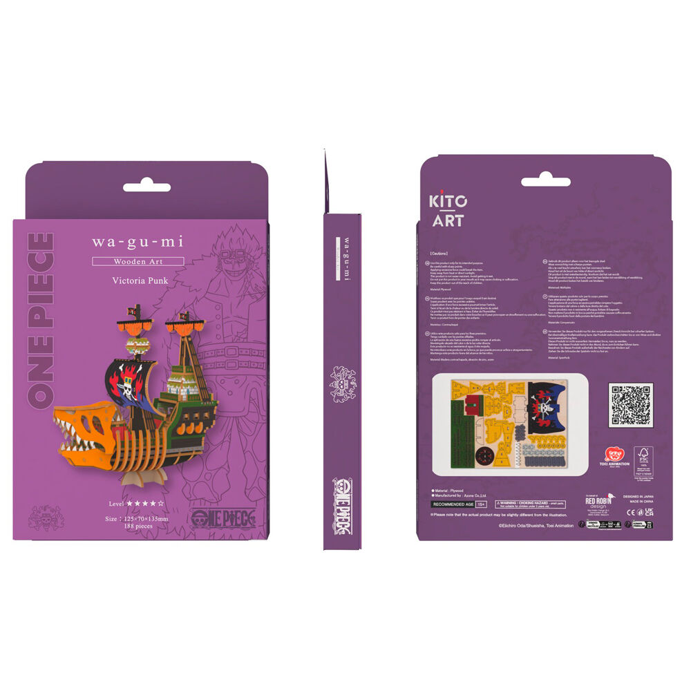 One Piece Wa-Gu-Mi Victoria Punk Assembly set 188pcs