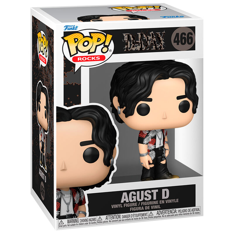 POP Figur BTS Agust D - Samlarobjekt i Presentförpackning