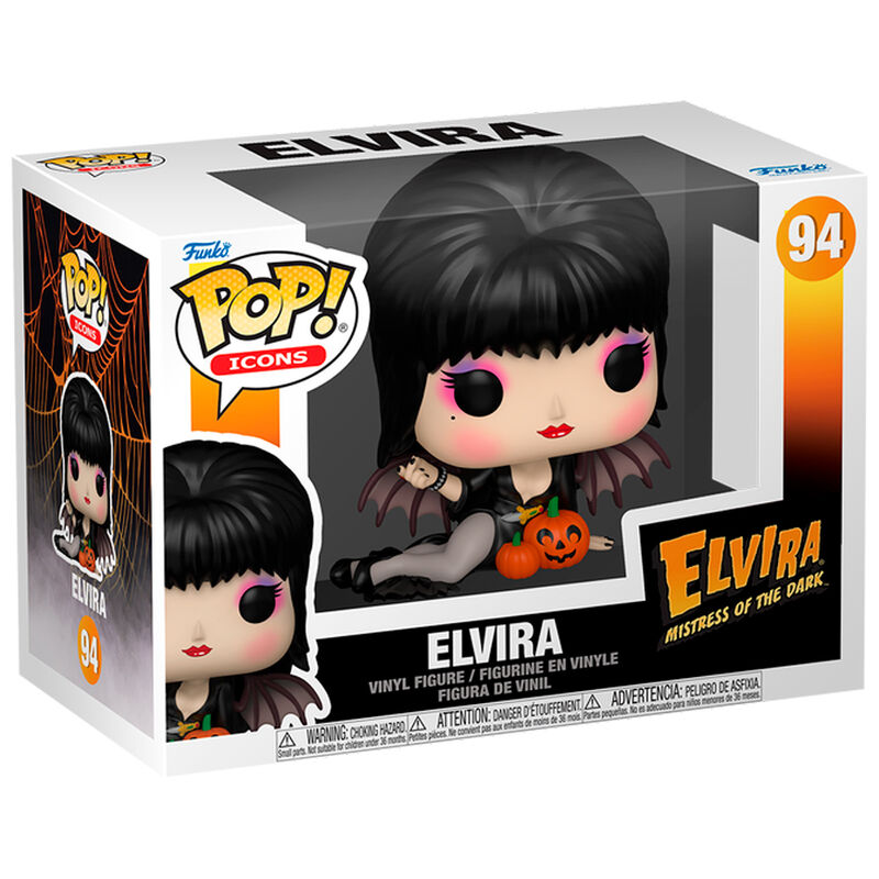 Funko POP Figur Elvira Mistress of the Dark med Pumpor