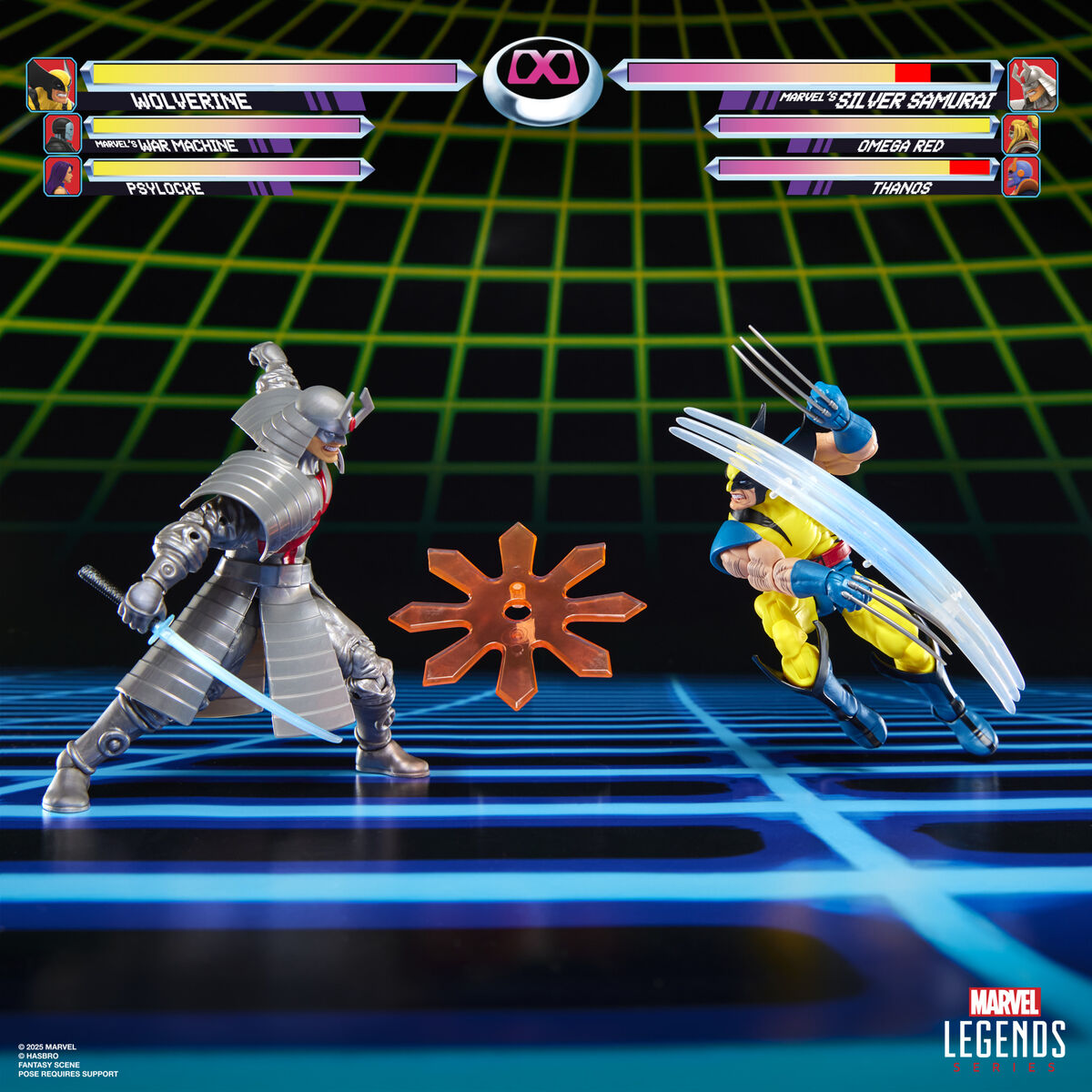 Marvel Legends Wolverine & Silver Samurai Gameverse Pack - 15 cm Figurer