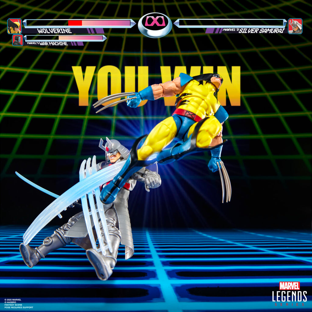 Marvel Legends Wolverine & Silver Samurai Gameverse Pack - 15 cm Figurer