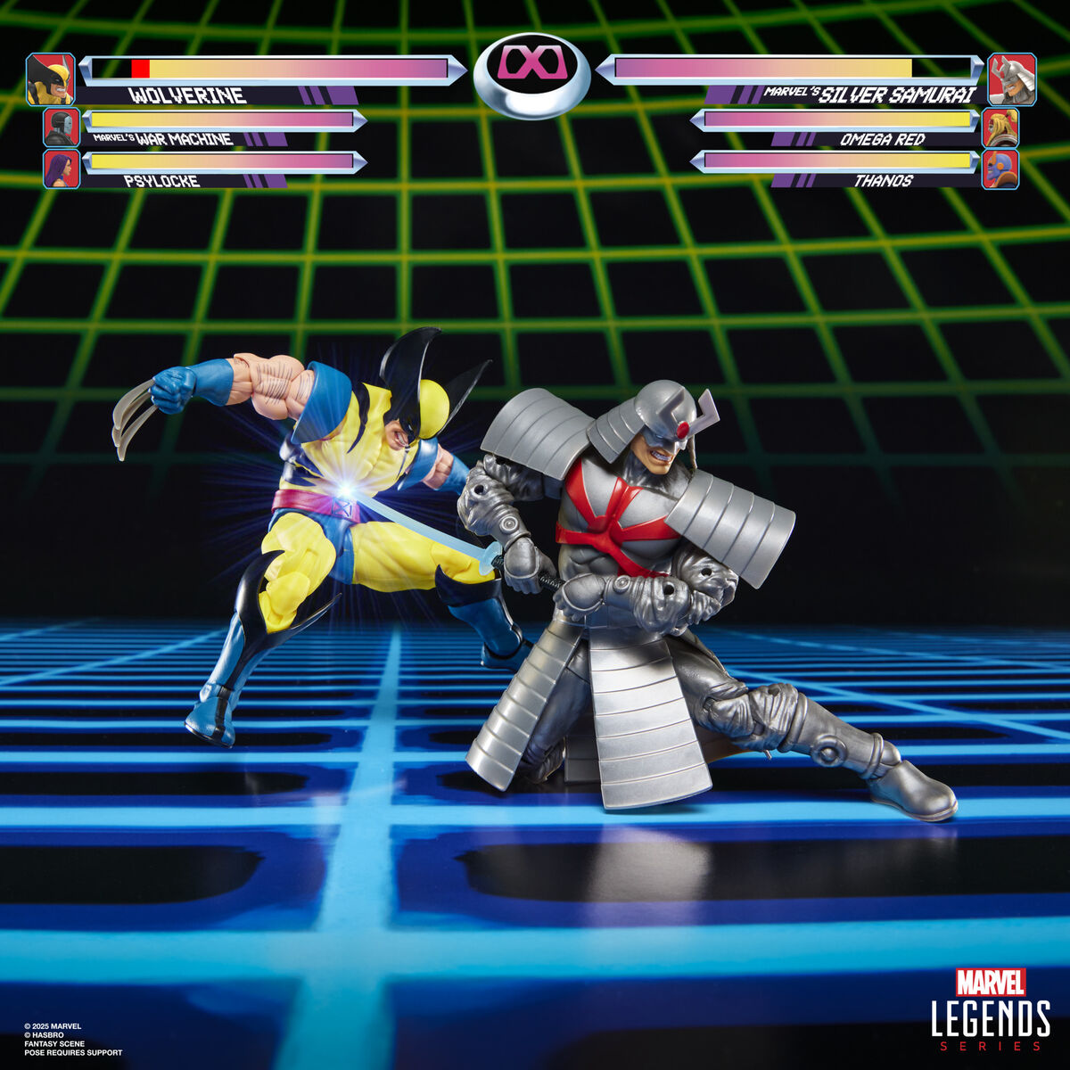 Marvel Legends Wolverine & Silver Samurai Gameverse Pack - 15 cm Figurer