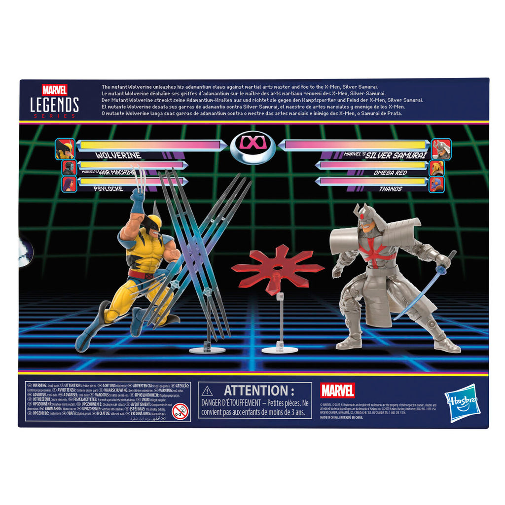 Marvel Legends Wolverine & Silver Samurai Gameverse Pack - 15 cm Figurer
