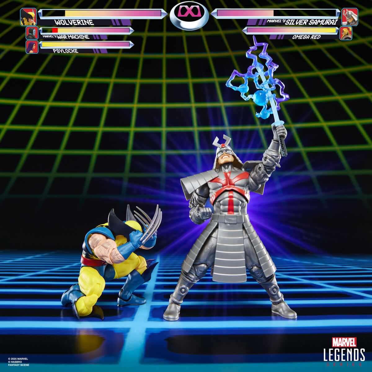 Marvel Legends Wolverine & Silver Samurai Gameverse Pack - 15 cm Figurer