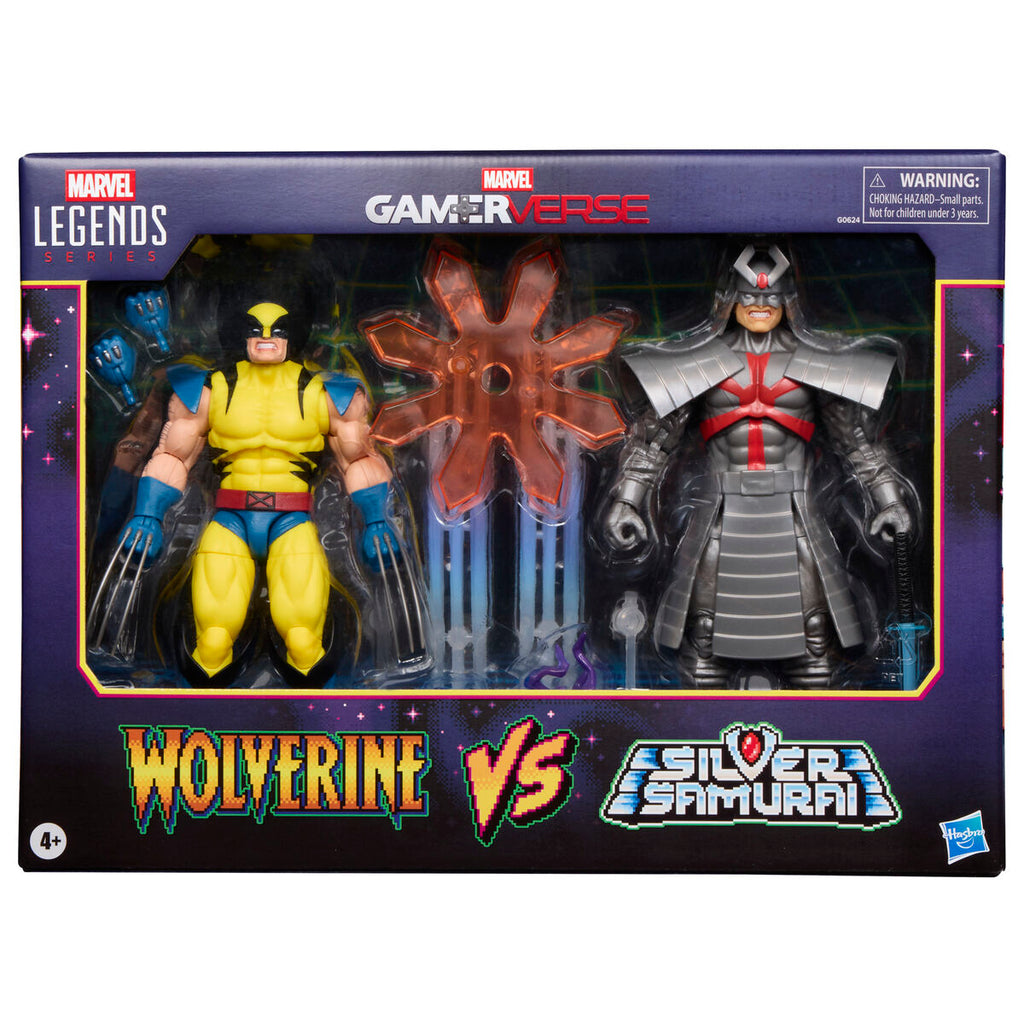 Marvel Legends Wolverine & Silver Samurai Gameverse Pack - 15 cm Figurer