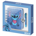 Disney Stitch Dagbok med Gosedjur och Penna