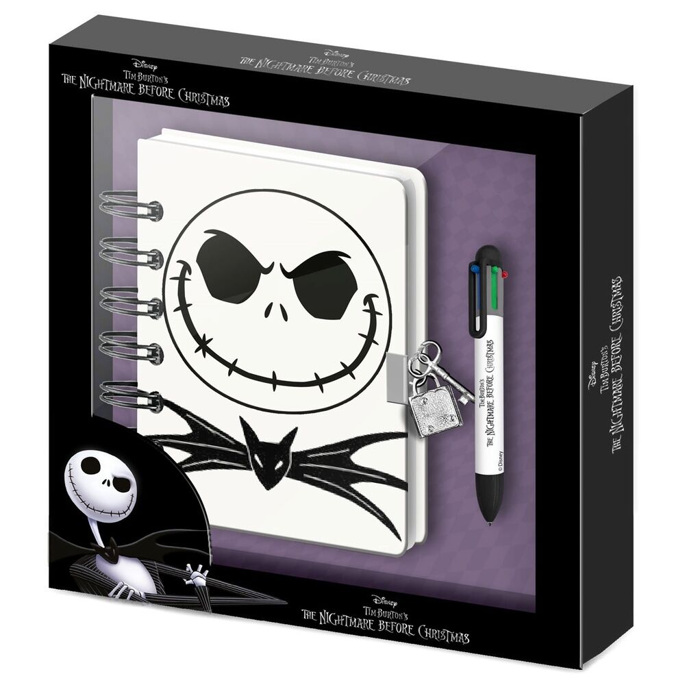Disney Nightmare Before Christmas Dagbok + Penna