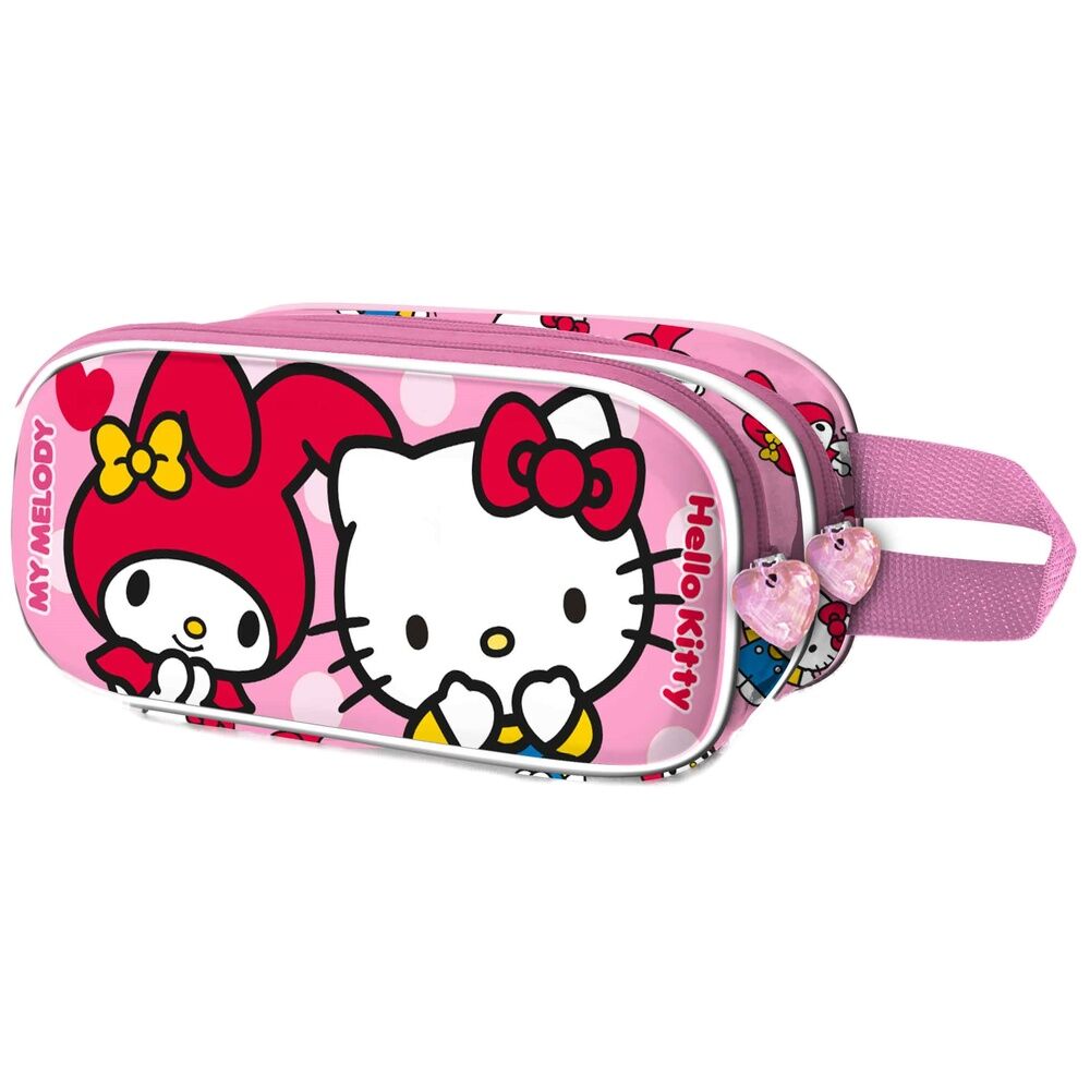Hello Kitty och Vänner Lovely Dubbel 3D Pennfodral