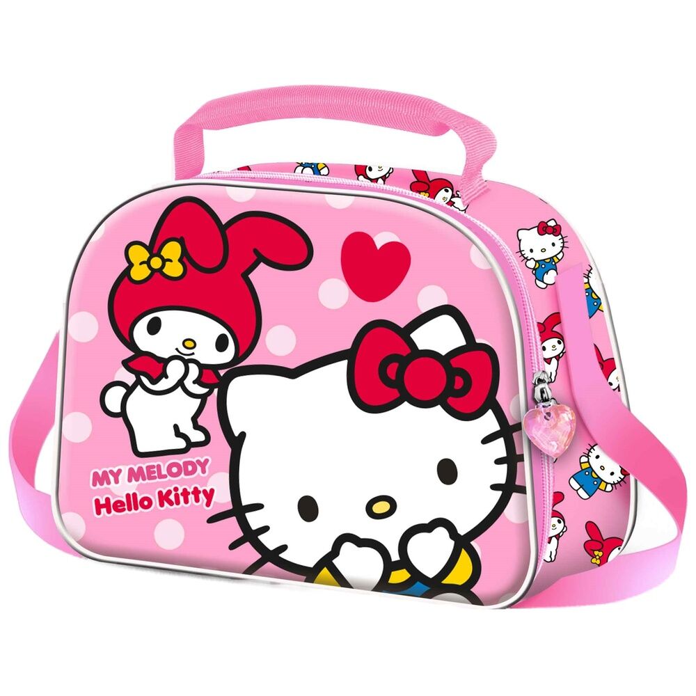 Hello Kitty och Vänner Underbar 3D Matväska
