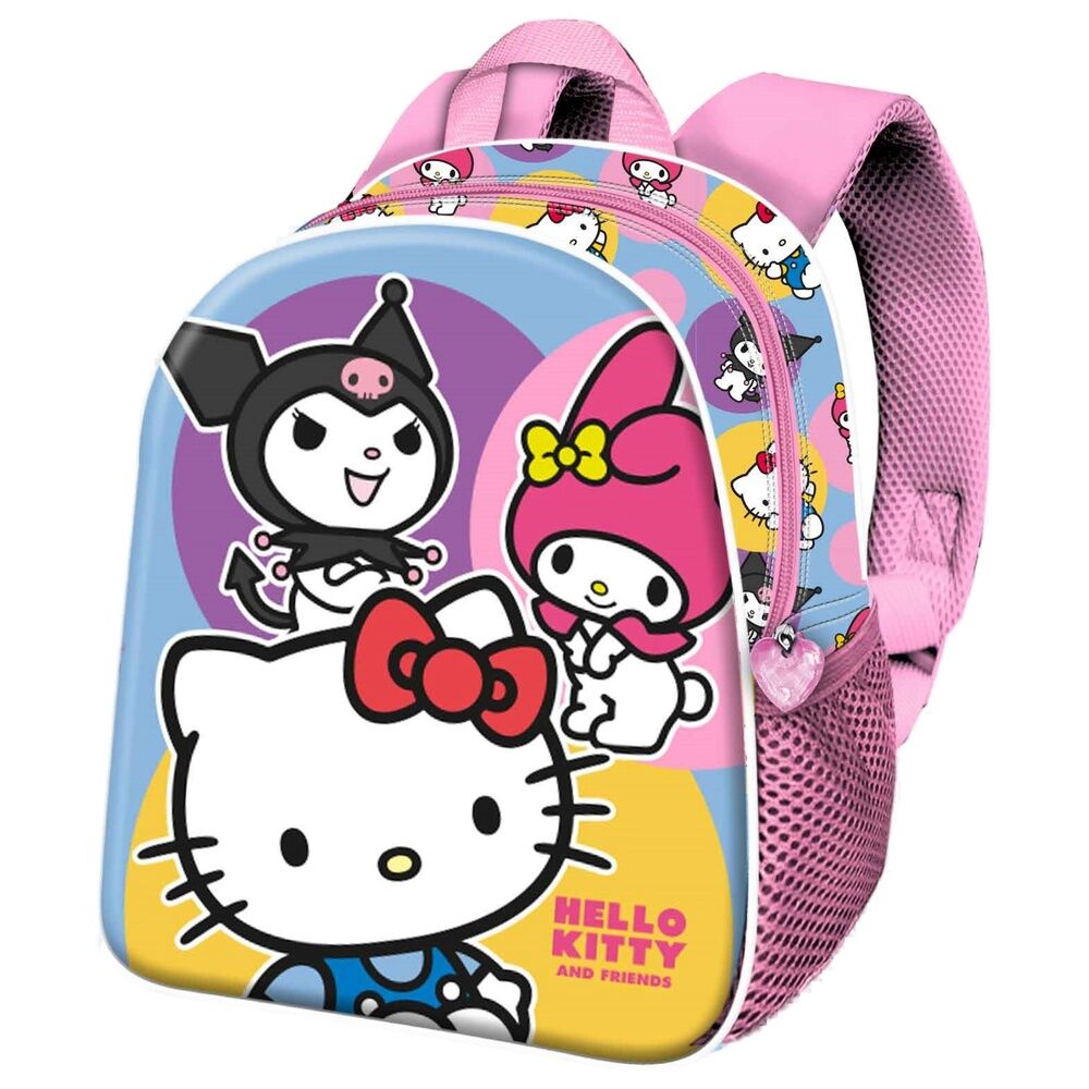 Hello Kitty och Vänner Happy 3D Ryggsäck 30cm