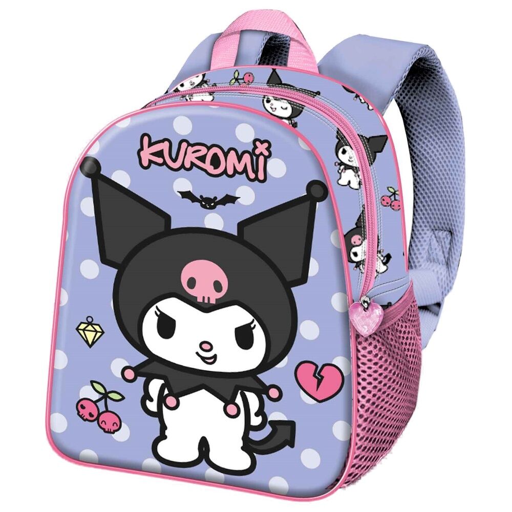 Hello Kitty och Vänner Kuromi Rebel 3D Ryggsäck 30cm