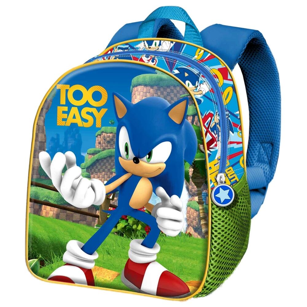 Sonic the Hedgehog Easy 3D Ryggsäck 30cm