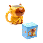 Capybara 3D Mug – Unik Keramisk Kopp i Form av Capybara