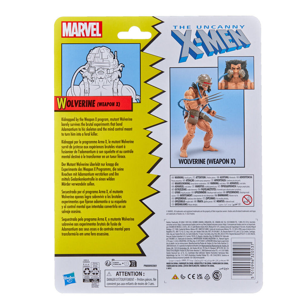 Marvel Comics X-Men Weapon X Wolverine Figur 15cm
