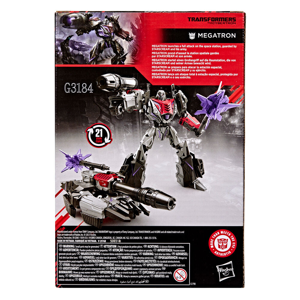 Transformers War of Cybertron MTMTE Collection Megatron Figur 16,5 cm