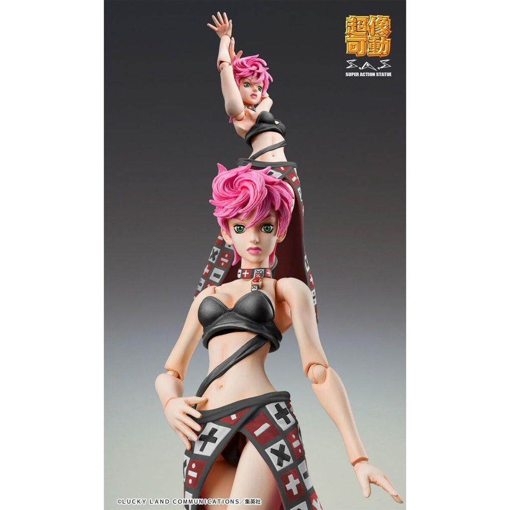 Jojos Bizarre Adventure Golden Wind Trish Una Black Chozokado Figur 15cm