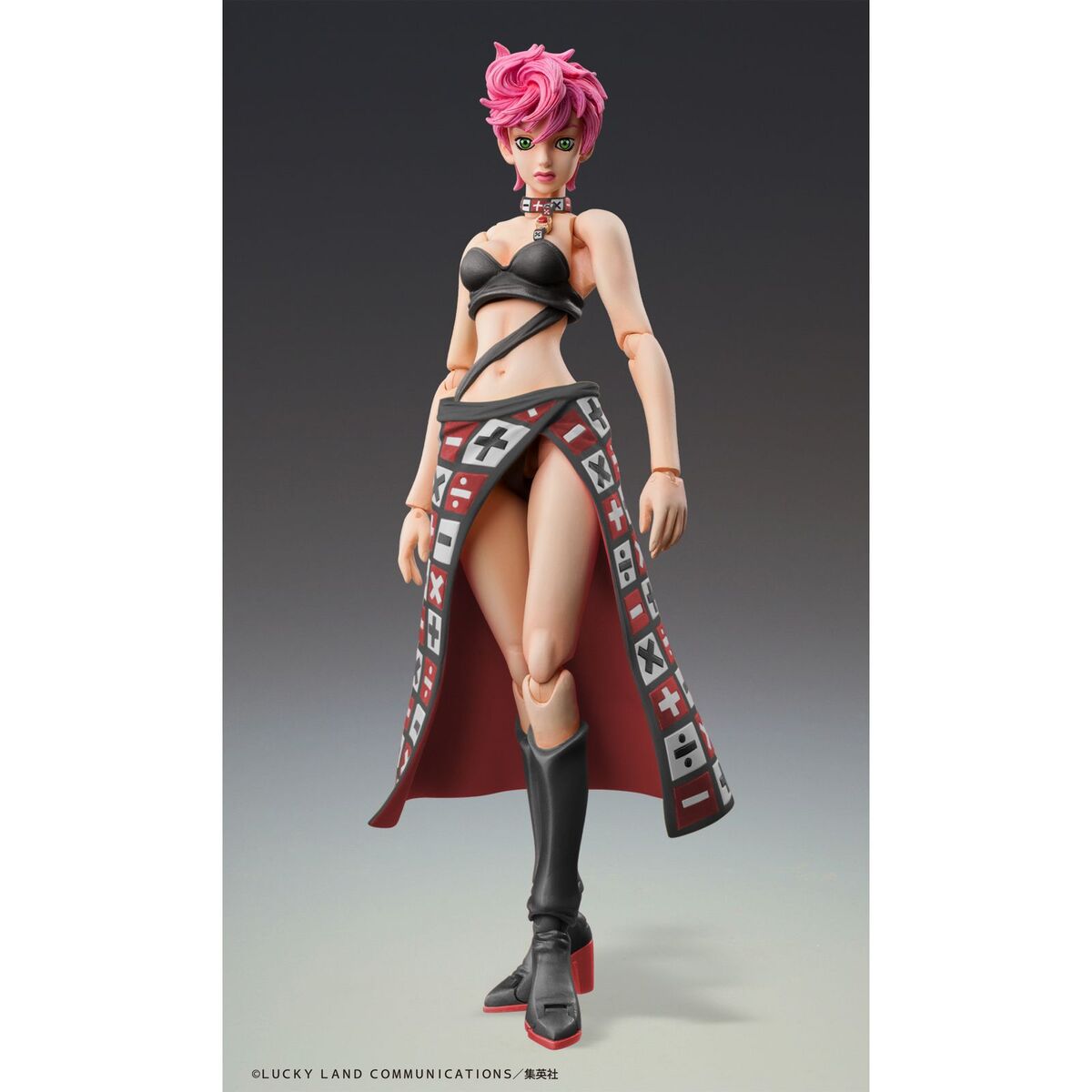 Jojos Bizarre Adventure Golden Wind Trish Una Black Chozokado Figur 15cm