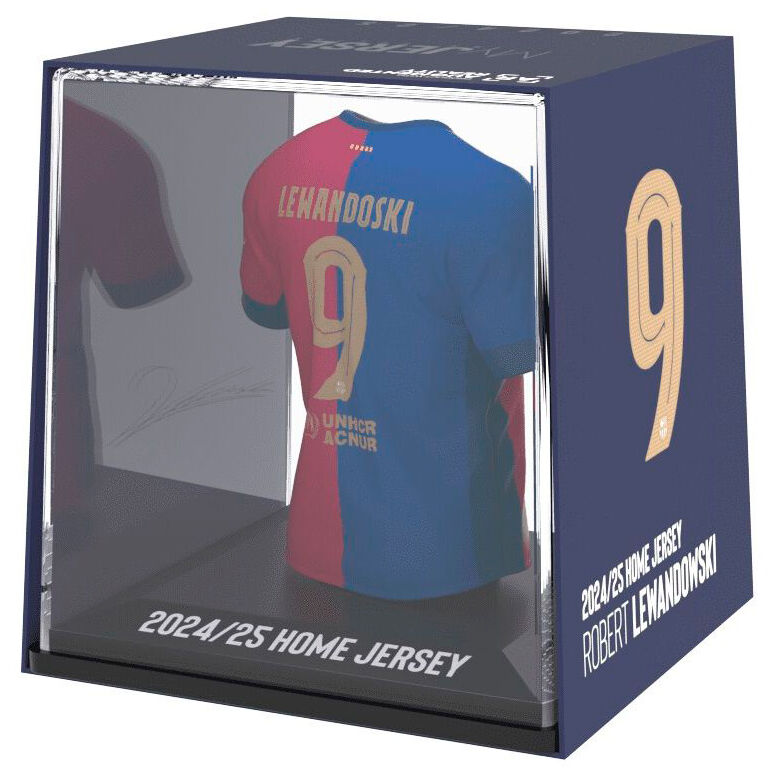 FC Barcelona Lewandowski Mini T-shirt Figur