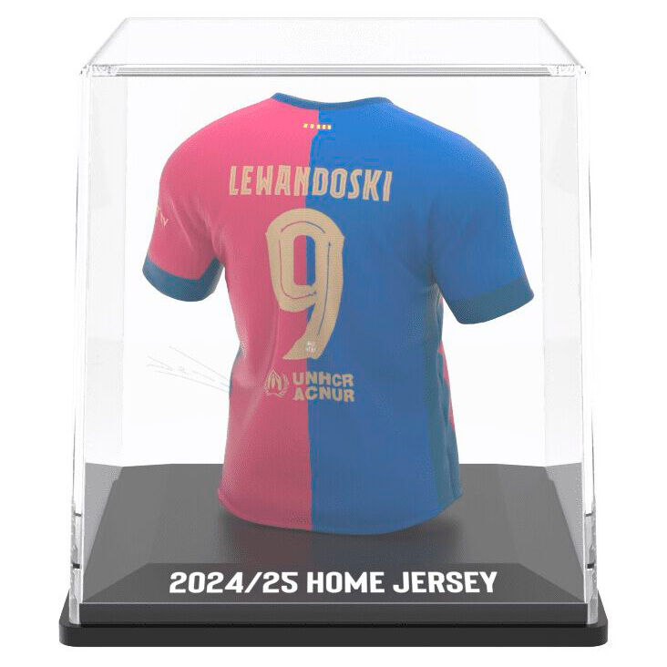FC Barcelona Lewandowski Mini T-shirt Figur