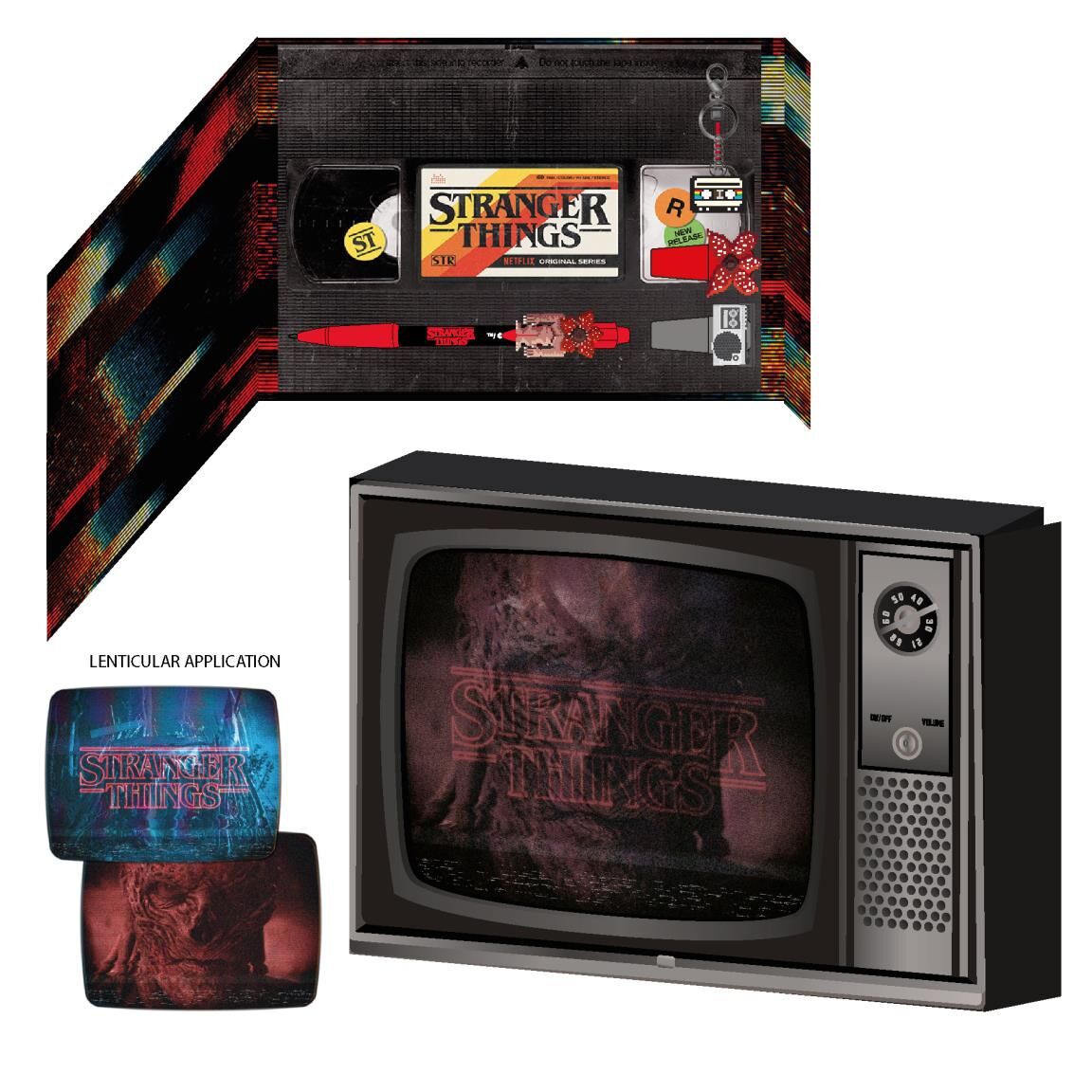 Stranger Things Skrivset – Officiell Merch från Netflix