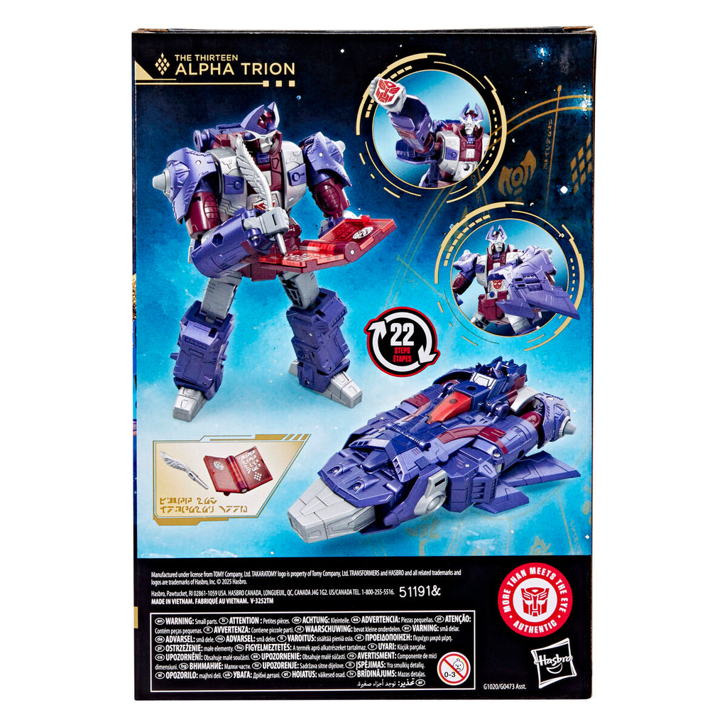 Transformers Age of the Primes Alpha Trion Figur 17,5cm