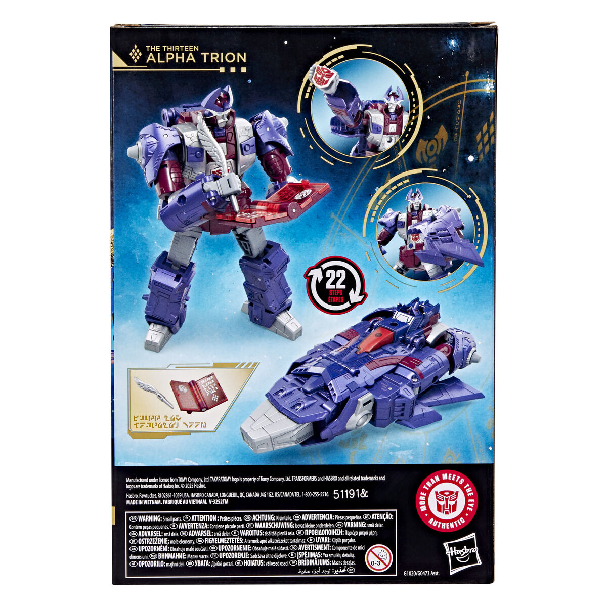 Transformers Age of the Primes Alpha Trion Figur 17,5cm