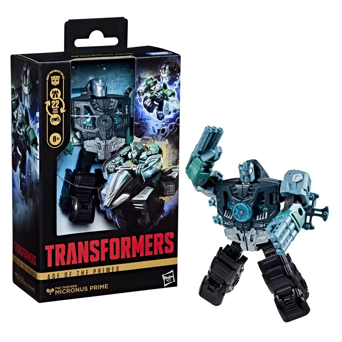 Transformers Age of the Primes Micronus Prime Figur 14cm