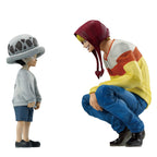 One Piece The Unbreakable Law Trafalgar Law & Corazon Ichibansho Figurer 11cm