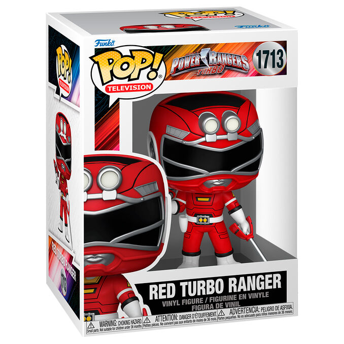 POP figur Rangers Turbo - Red Turbo Ranger