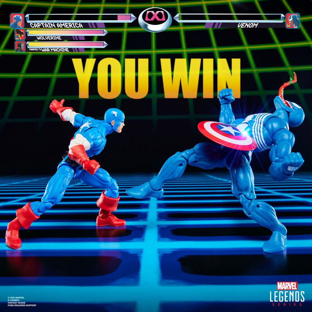 Marvel Legends Series Gameverse - Captain America & Venom 2-pack (15 cm)