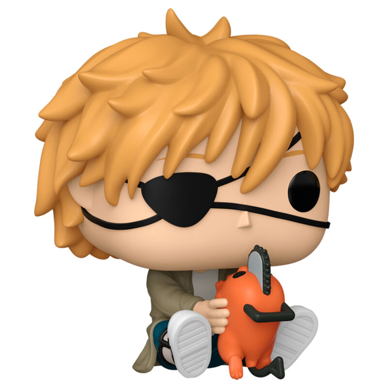 Funko POP Figur Chainsaw Man Denji med Pochita