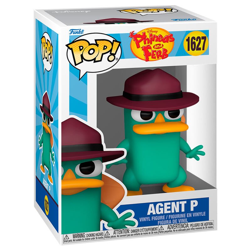 Funko POP Figur - Disney Phineas och Ferb Agent P