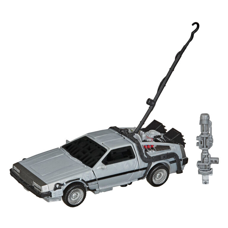 Transformers Back to the Future Delorean Gigawatt Figur 14cm