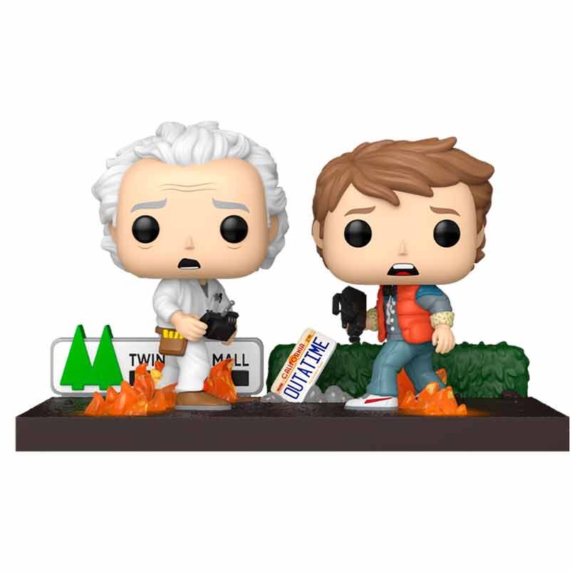POP Figur Moments Tillbaka till Framtiden Doc & Marty