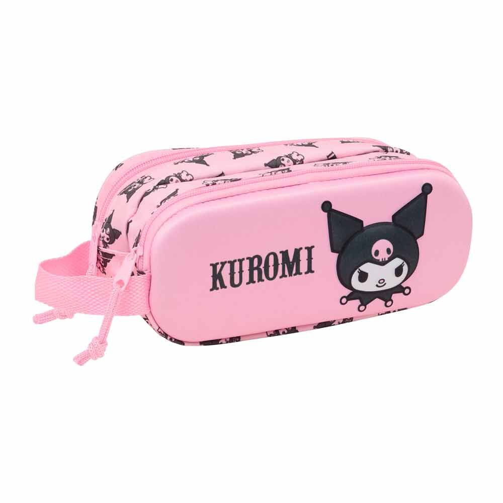Hello Kitty Kuromi 3D Dubbel Pennfodral