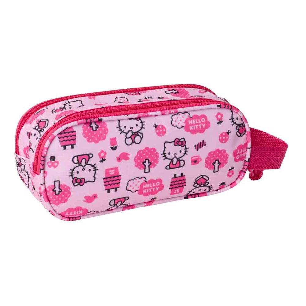 Hello Kitty 3D Dubbel Pennfodral