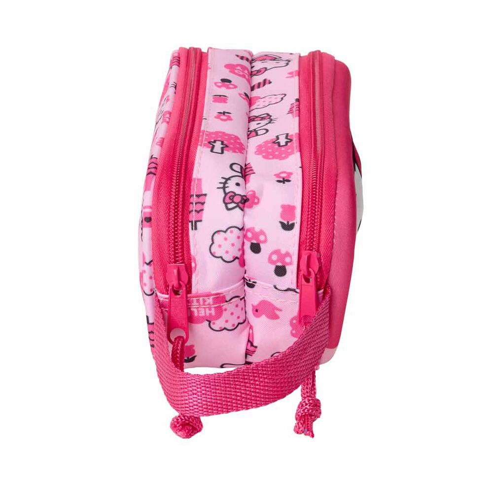 Hello Kitty 3D Dubbel Pennfodral